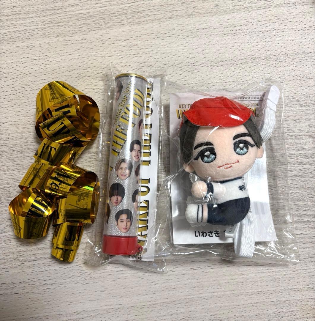 KEY TO LIT 岩﨑大昇 くっつキテレツ ペンライトトップ 銀テ