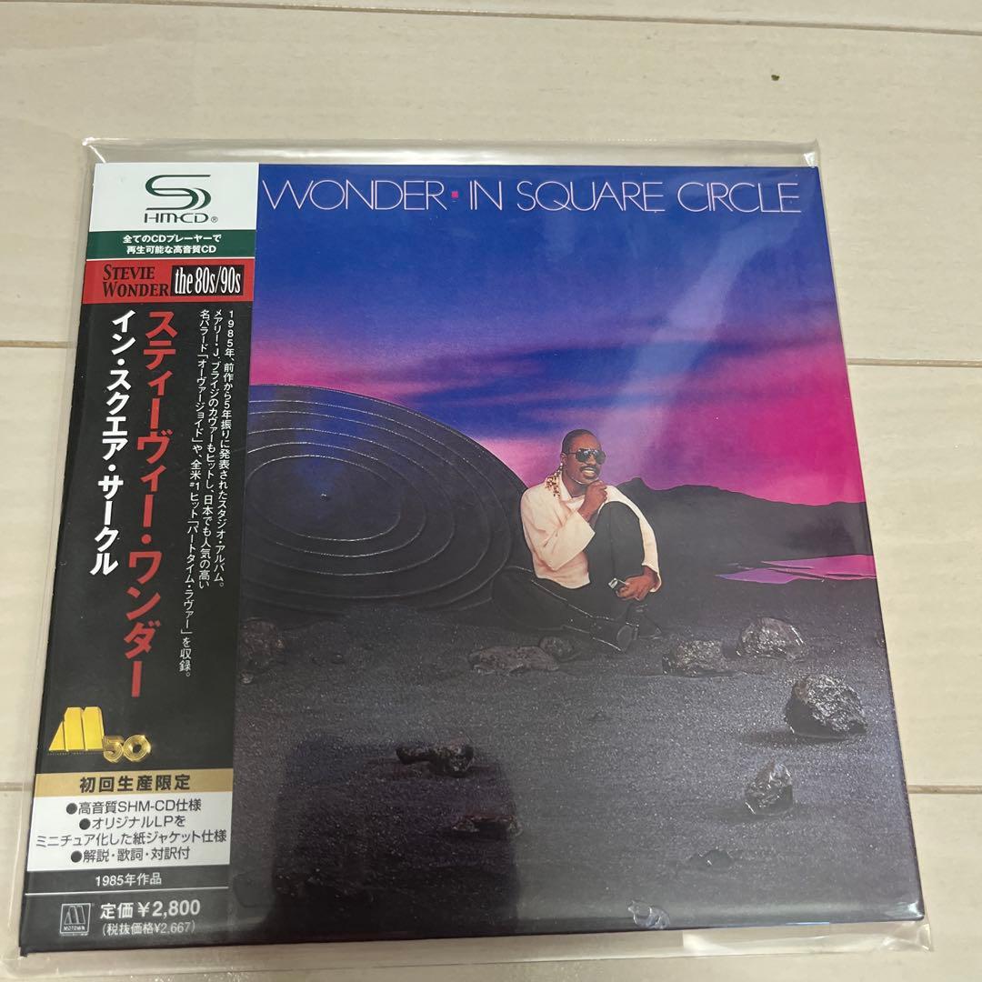 STEVIE WONDER まとめて　８枚CD 6点