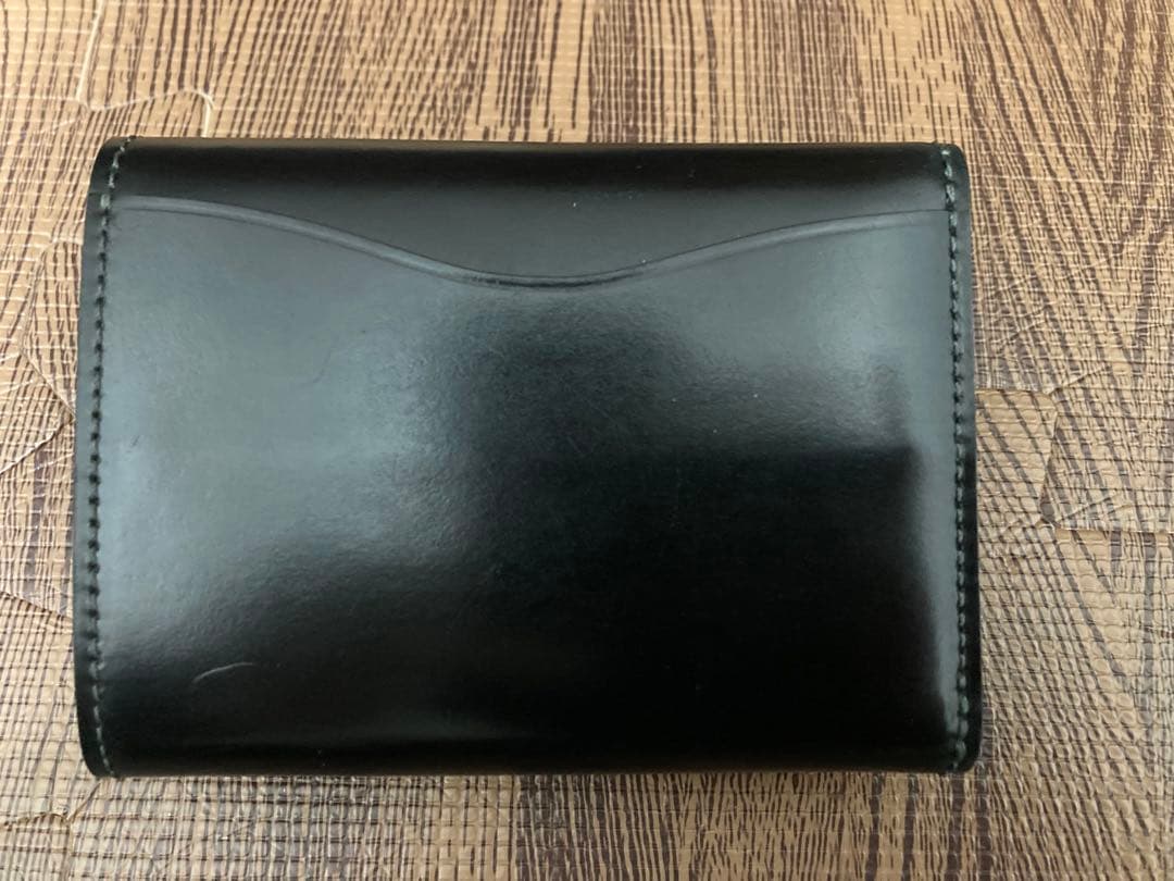 GANZO シェルコードバン　三つ折り財布　2024年度六本木店限定