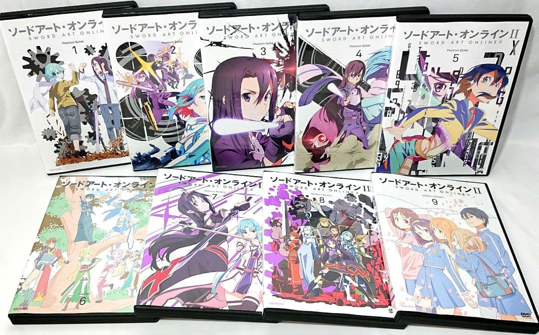 ソードアート・オンライン【1期+2期+劇場版+EX】DVD 全20巻