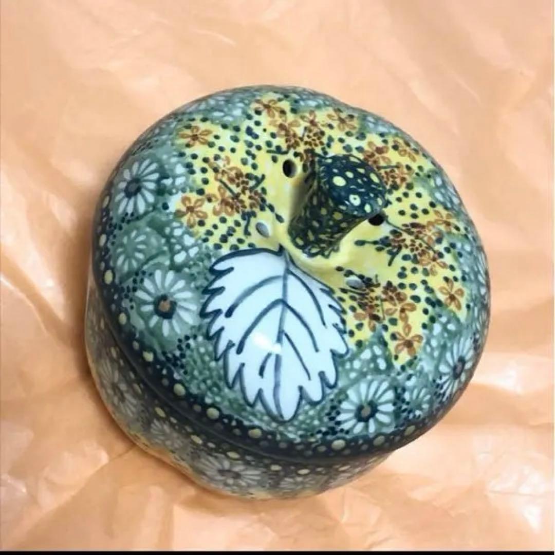 はくまい★ポーランド食器★リンゴポット