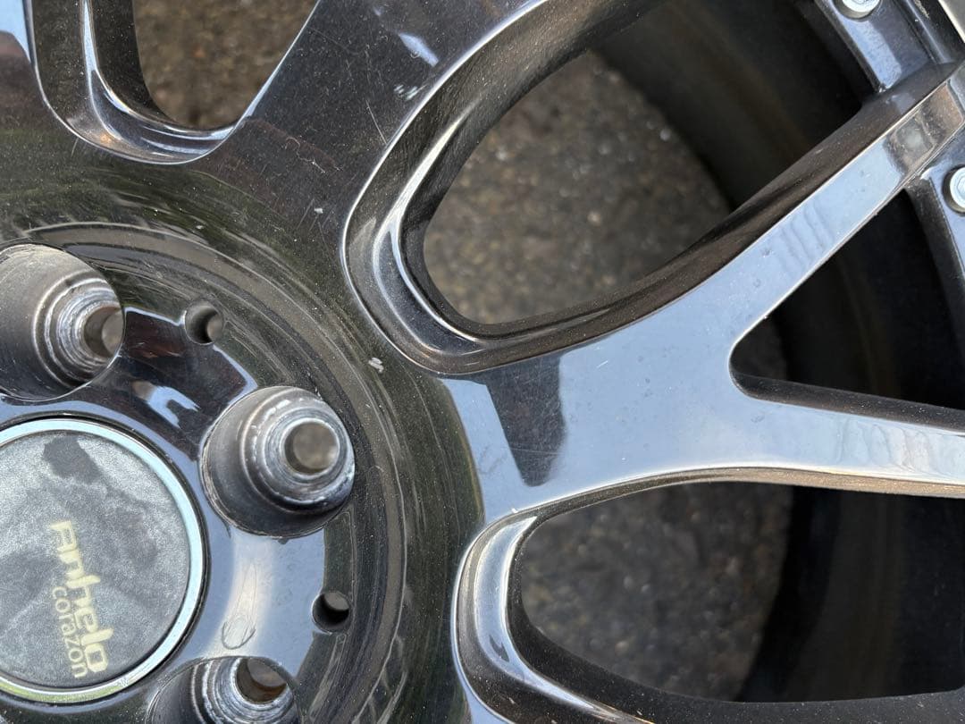 【最終値下げ】30プリウス 19インチ　アネーロコラソン