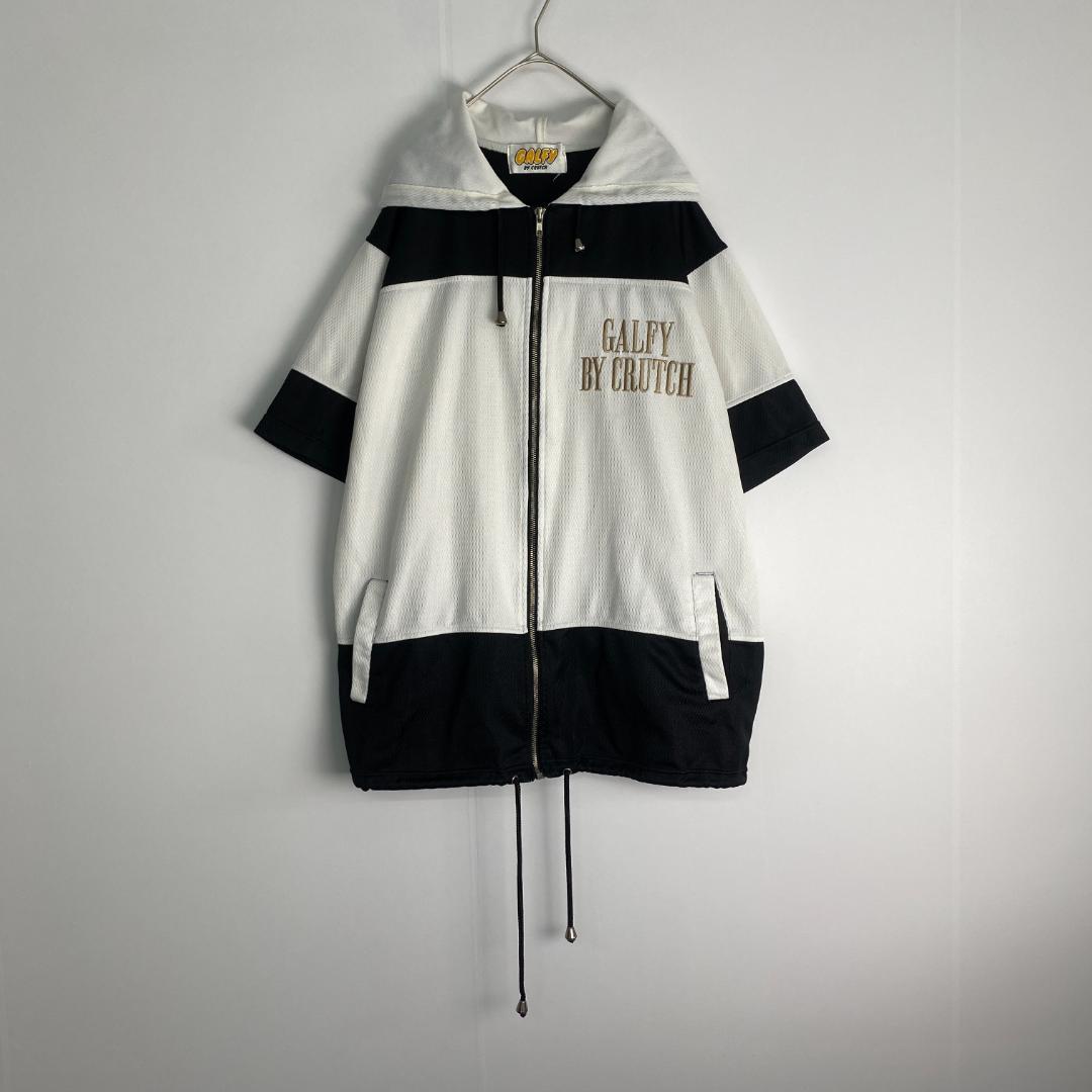 ガルフィ　セットアップ　GALFY　ジャージ　刺しゅう　白　黒　Y2K