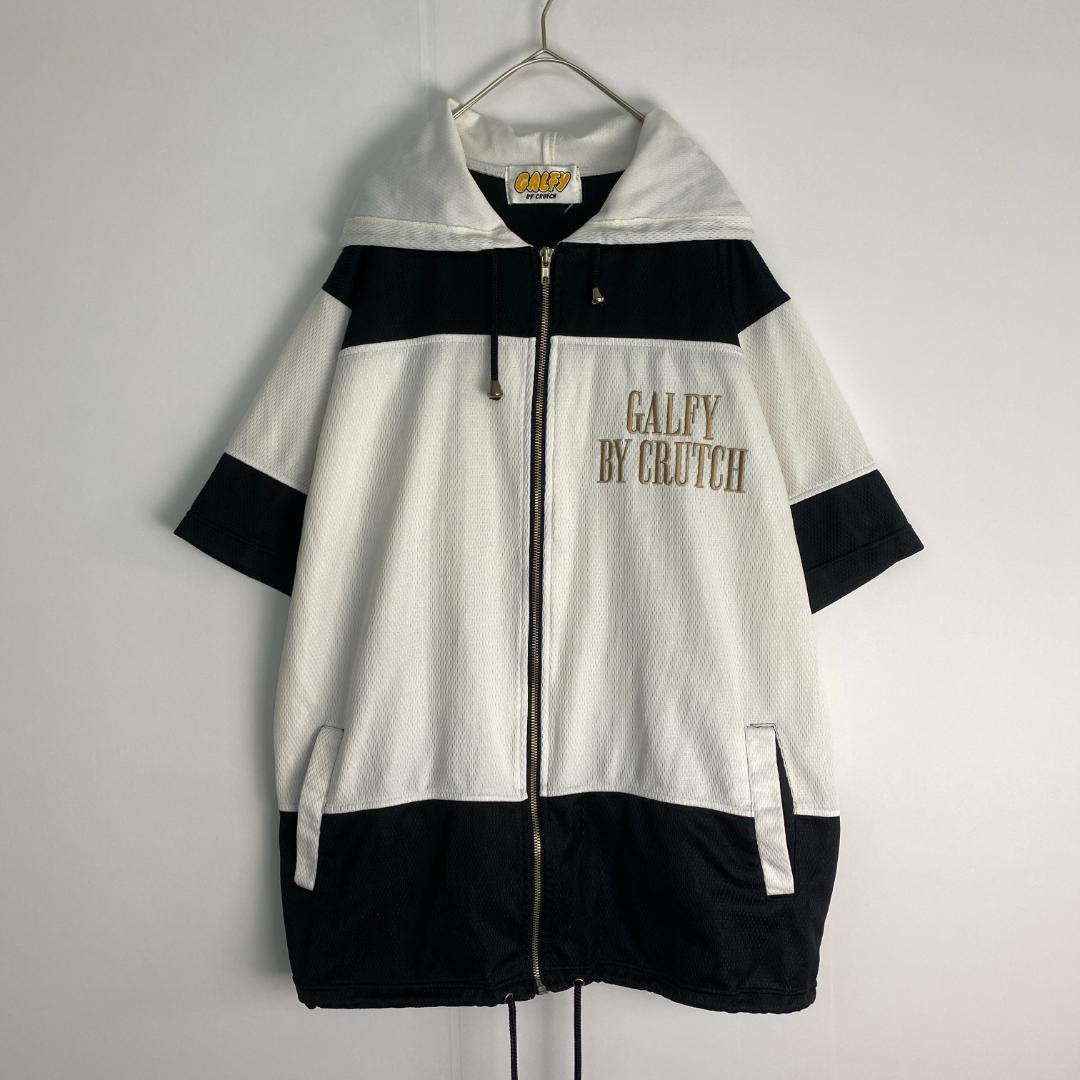 ガルフィ　セットアップ　GALFY　ジャージ　刺しゅう　白　黒　Y2K