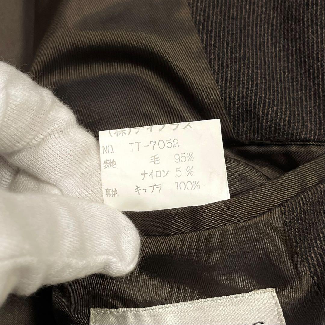 【高級】MEN’S TENORAS ダブルチェスターコート ロング マキシ丈 L