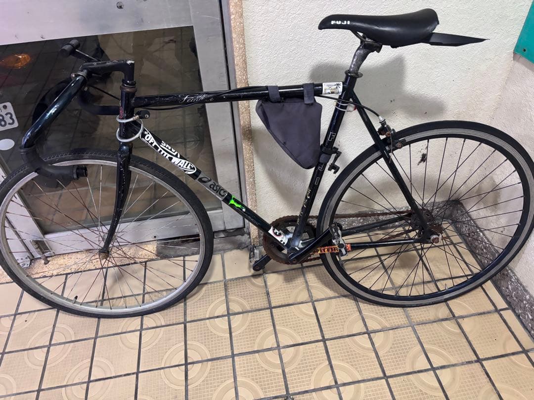 (手渡し限定)クロスバイク シングルスピード 700C 黒