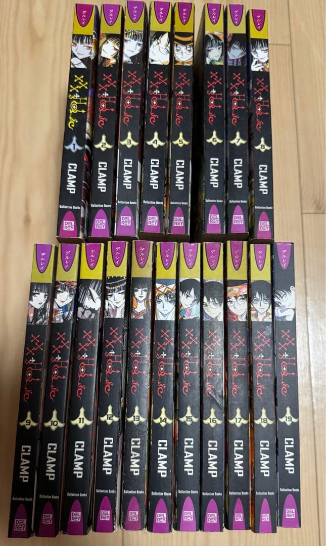 xxxHolic CLAMP 英語版　漫画　English Manga