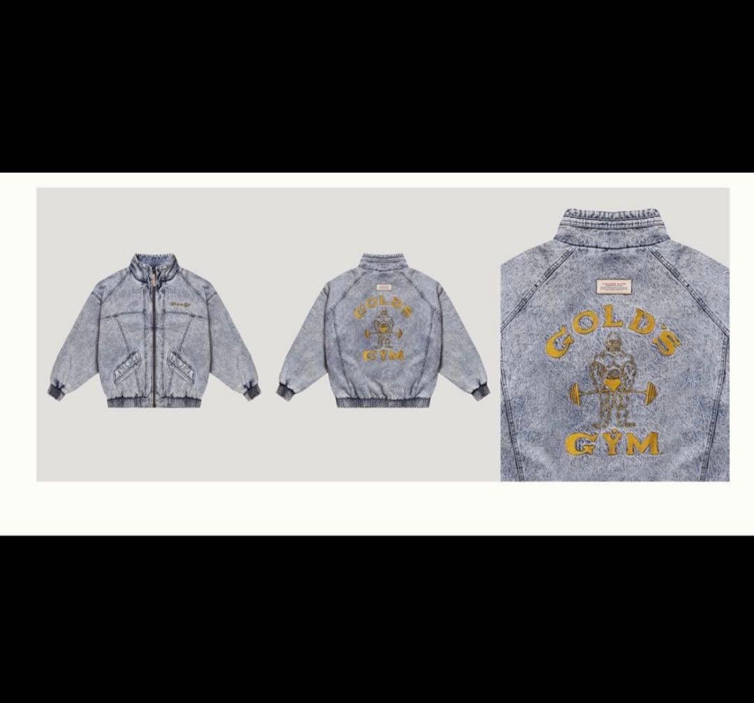 超希少！LYFT × GOLD'S GYM オーバーサイズデニムジャケット