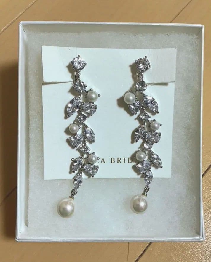 STELLA BRIDAL ネックレス　イヤリング　2点セット