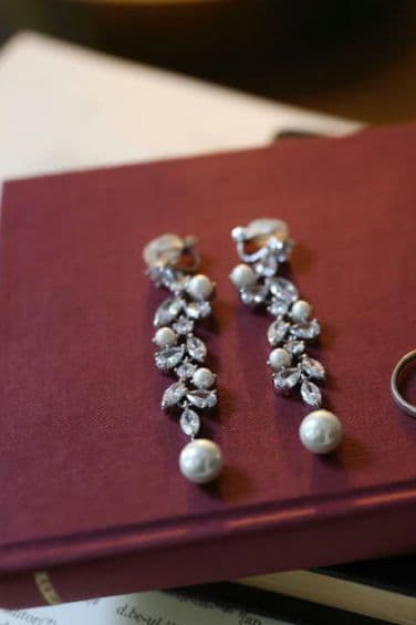 STELLA BRIDAL ネックレス　イヤリング　2点セット