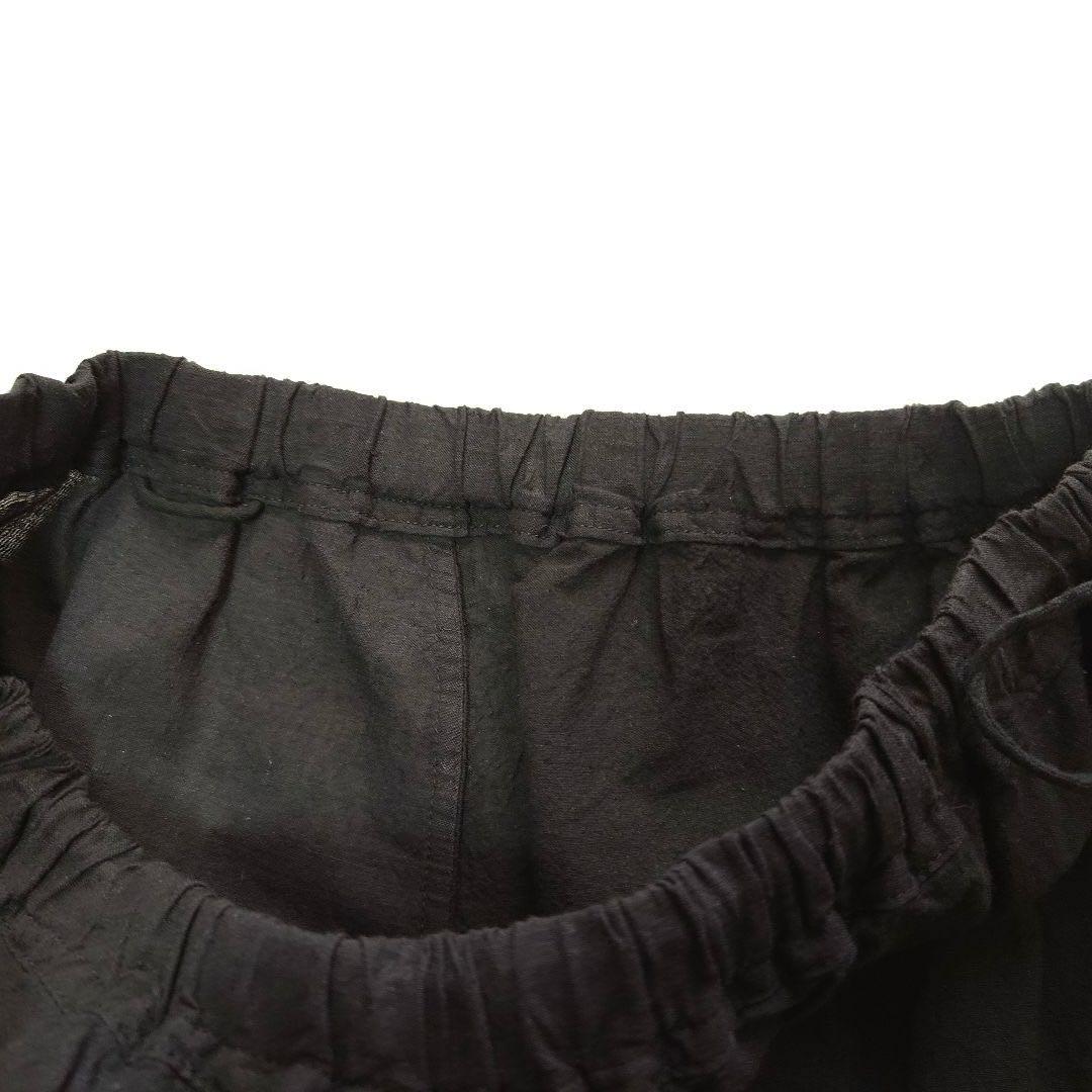 試着のみ 45R インドカディのプリーツフリルラッパーパンツ 45rpm