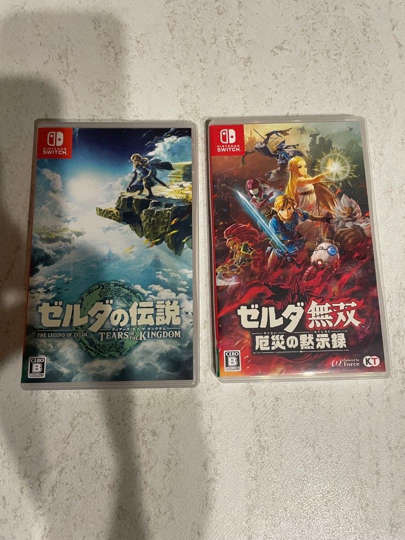 ゼルダの伝説　ティアキン　無双　セット