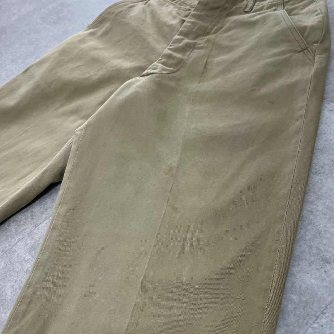 希少　アメリカ軍　チノパン　45カーキ　khaki 実物　ビンテージ　オリジナル