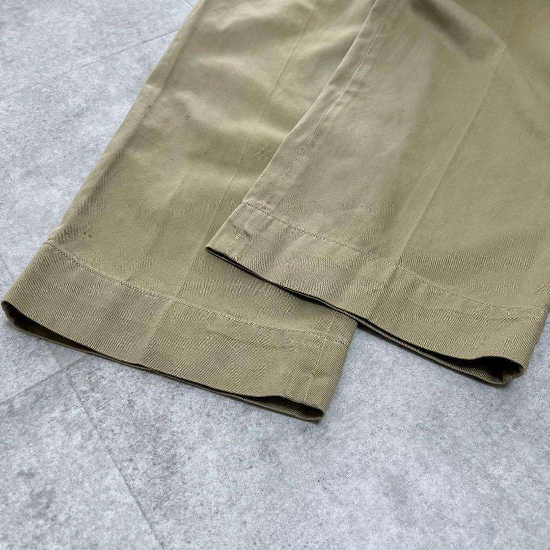 希少　アメリカ軍　チノパン　45カーキ　khaki 実物　ビンテージ　オリジナル