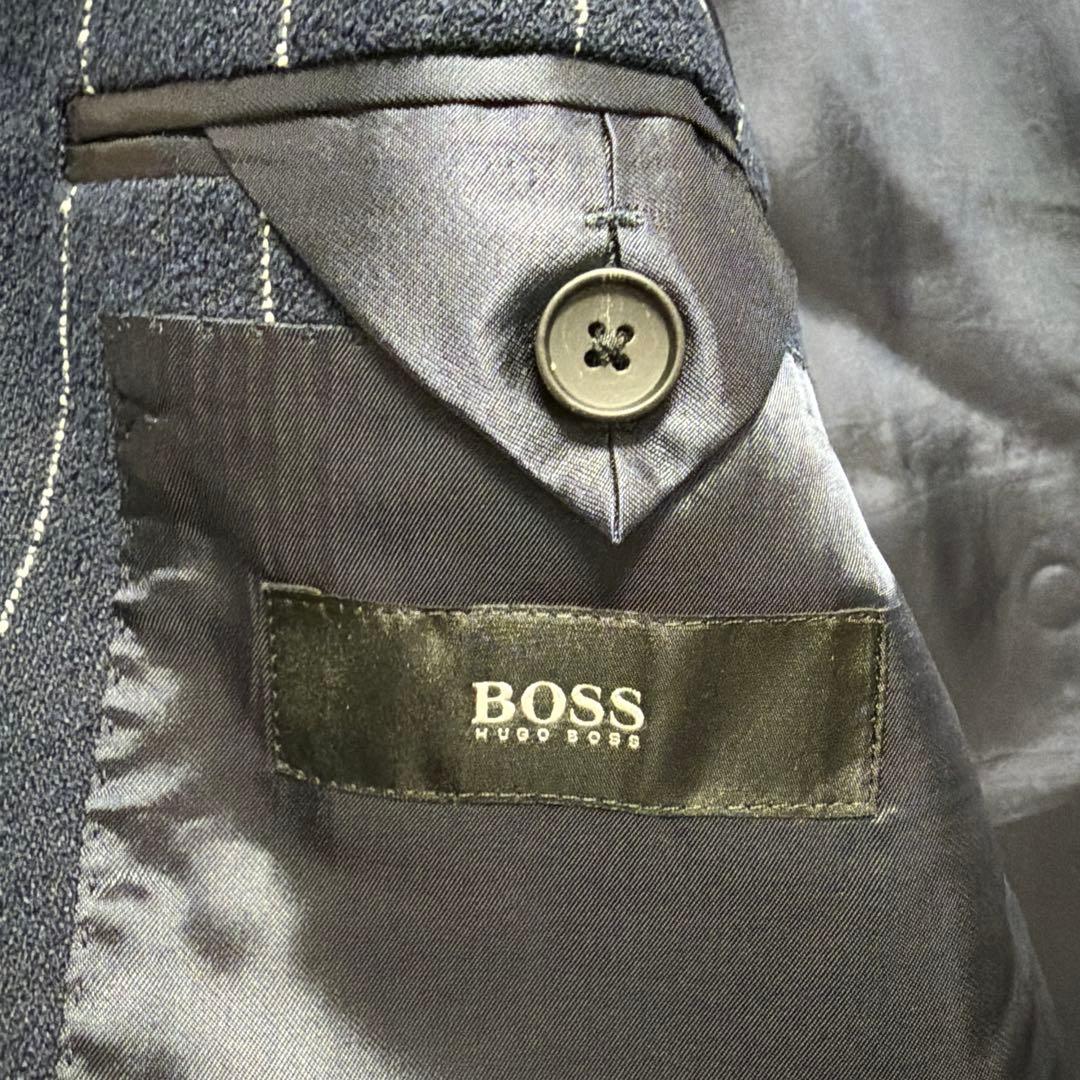 HUGO BOSS【ヒューゴ ボス】ストライプ柄 セットアップ パイル生地