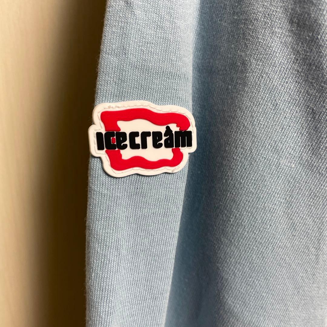 【ICECREAM】コットンLS T-SHIRT RUNNING DOG