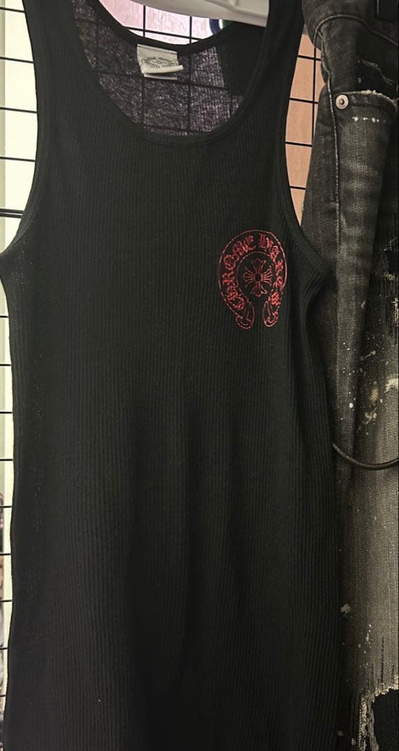 00s archive “Chrome Hearts” リブタンクトップ