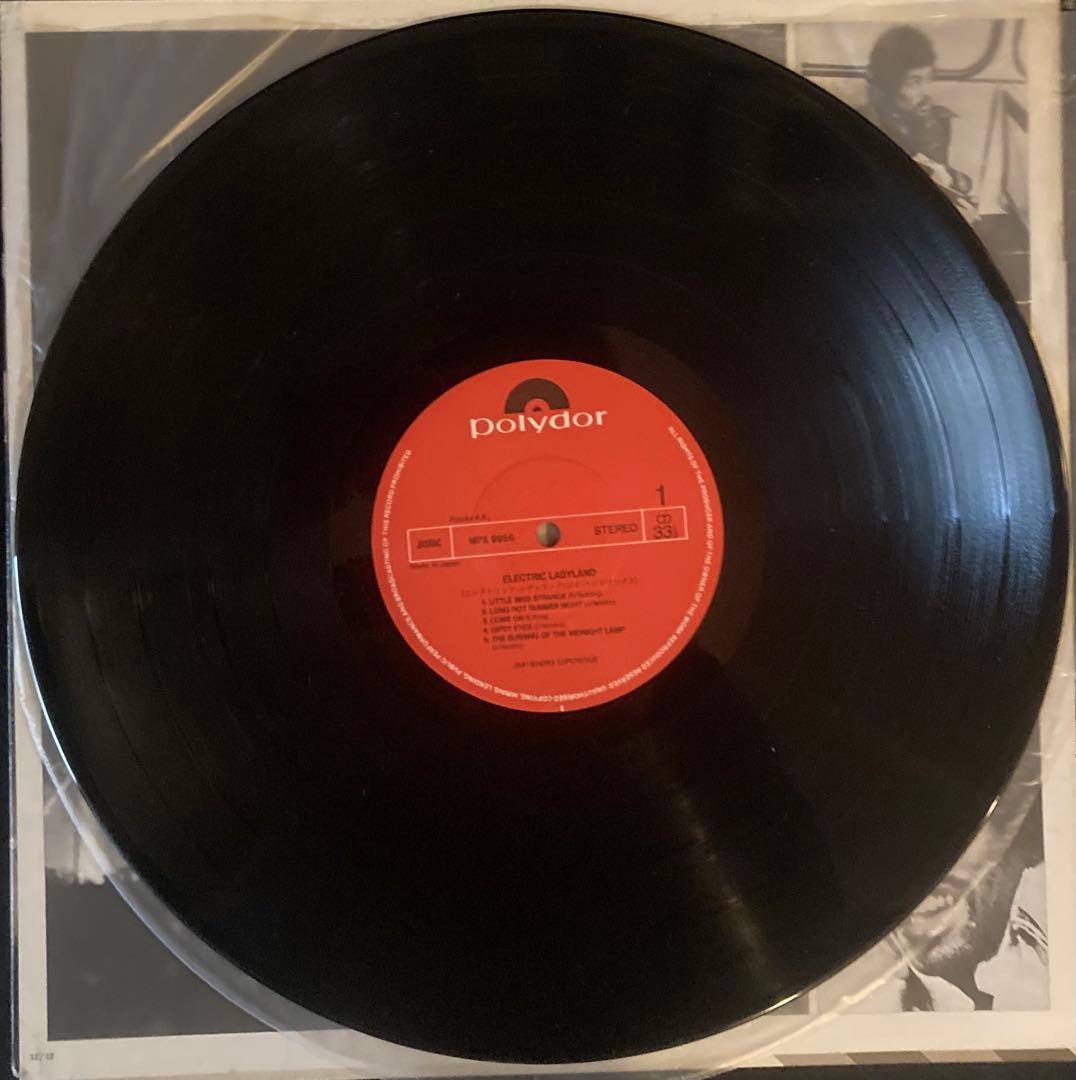 洋楽 2LP Jimi Hendrix Electric Ladyland
