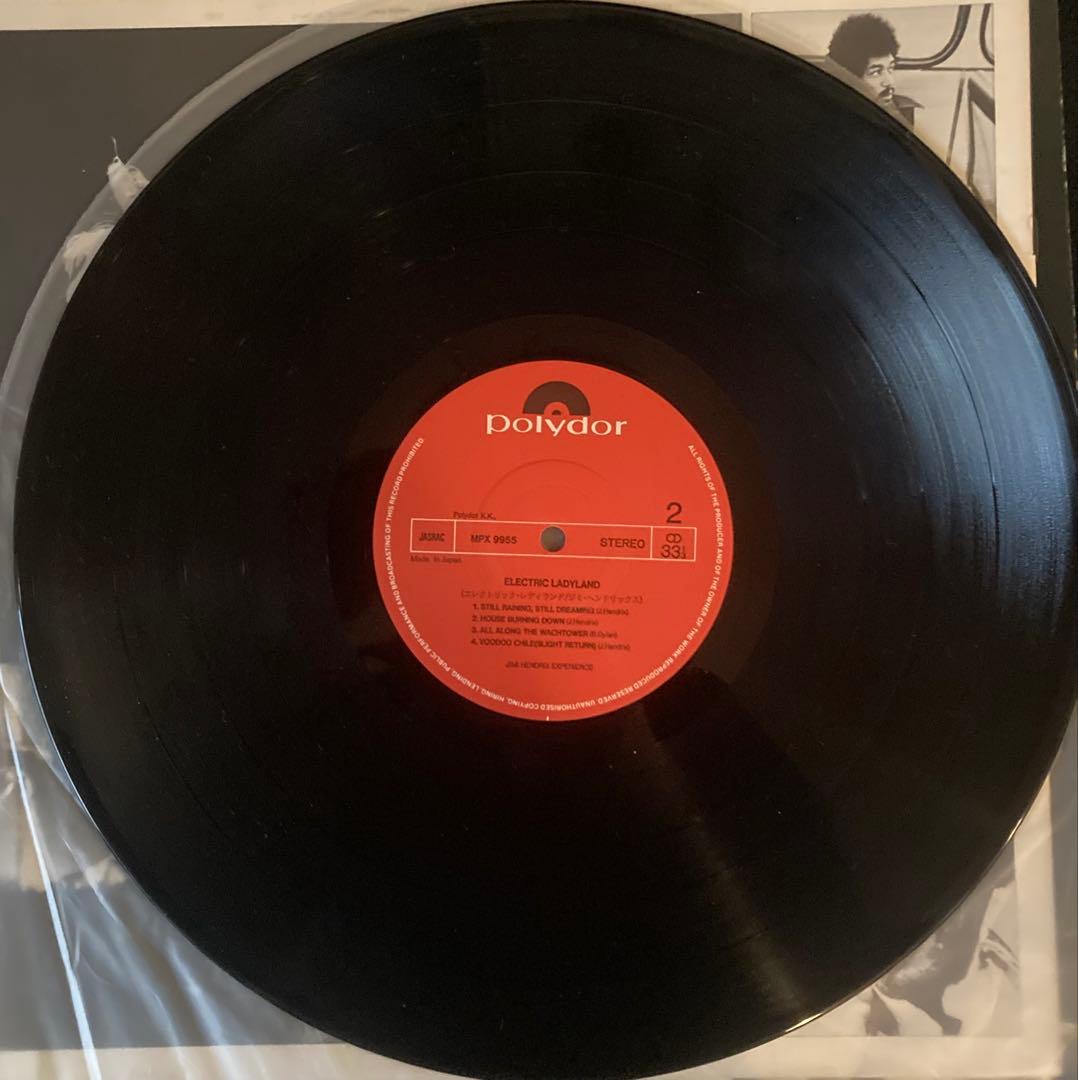 洋楽 2LP Jimi Hendrix Electric Ladyland