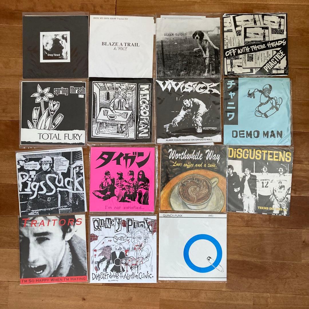 パンク　ハードコア　レコード　EP 35枚セット