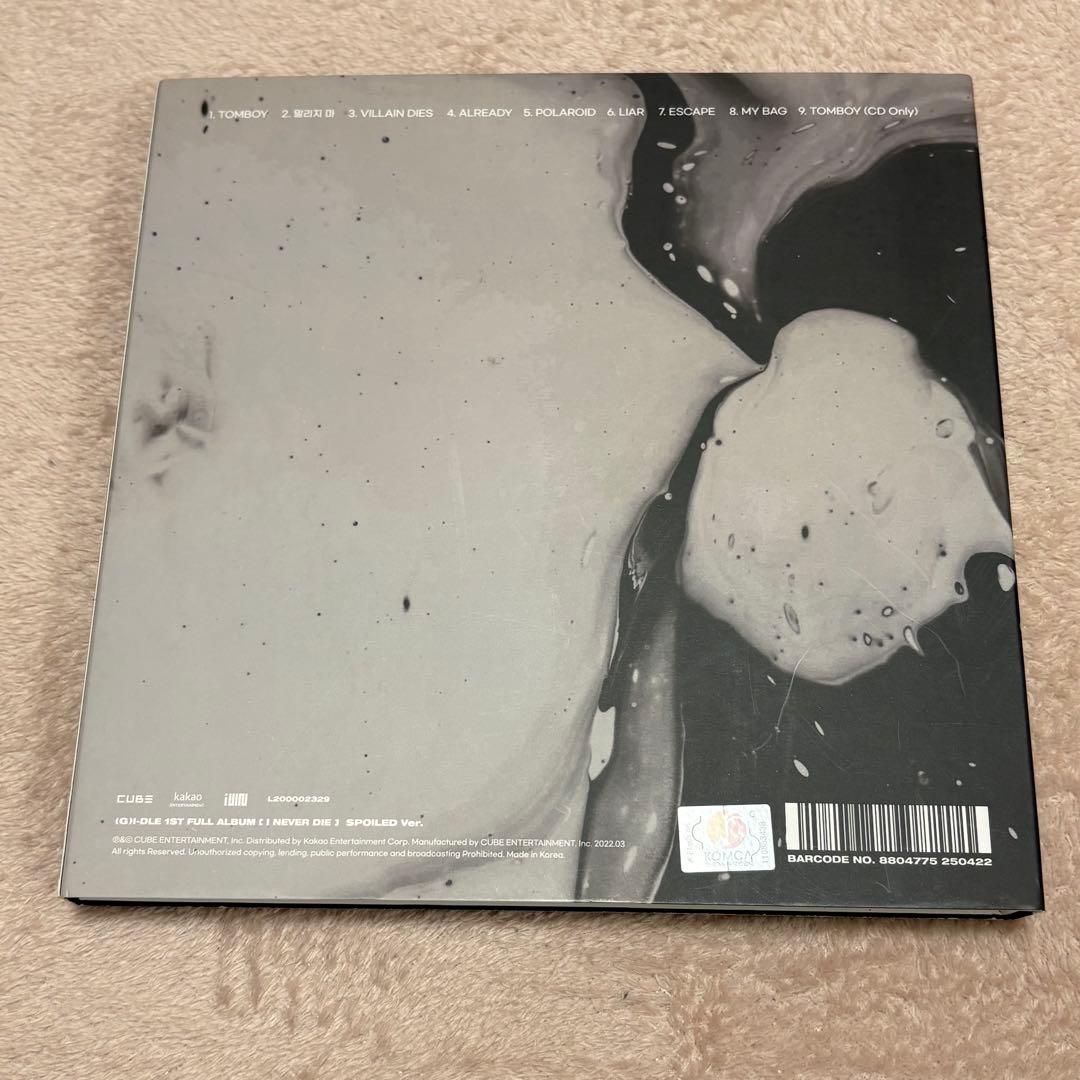 (G)I-DLE フルアルバム I NEVER DIE 3形態セット