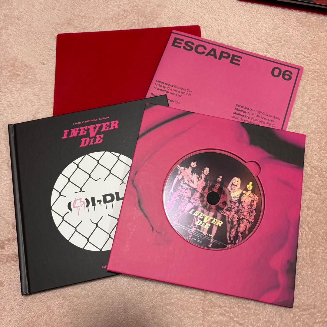 (G)I-DLE フルアルバム I NEVER DIE 3形態セット
