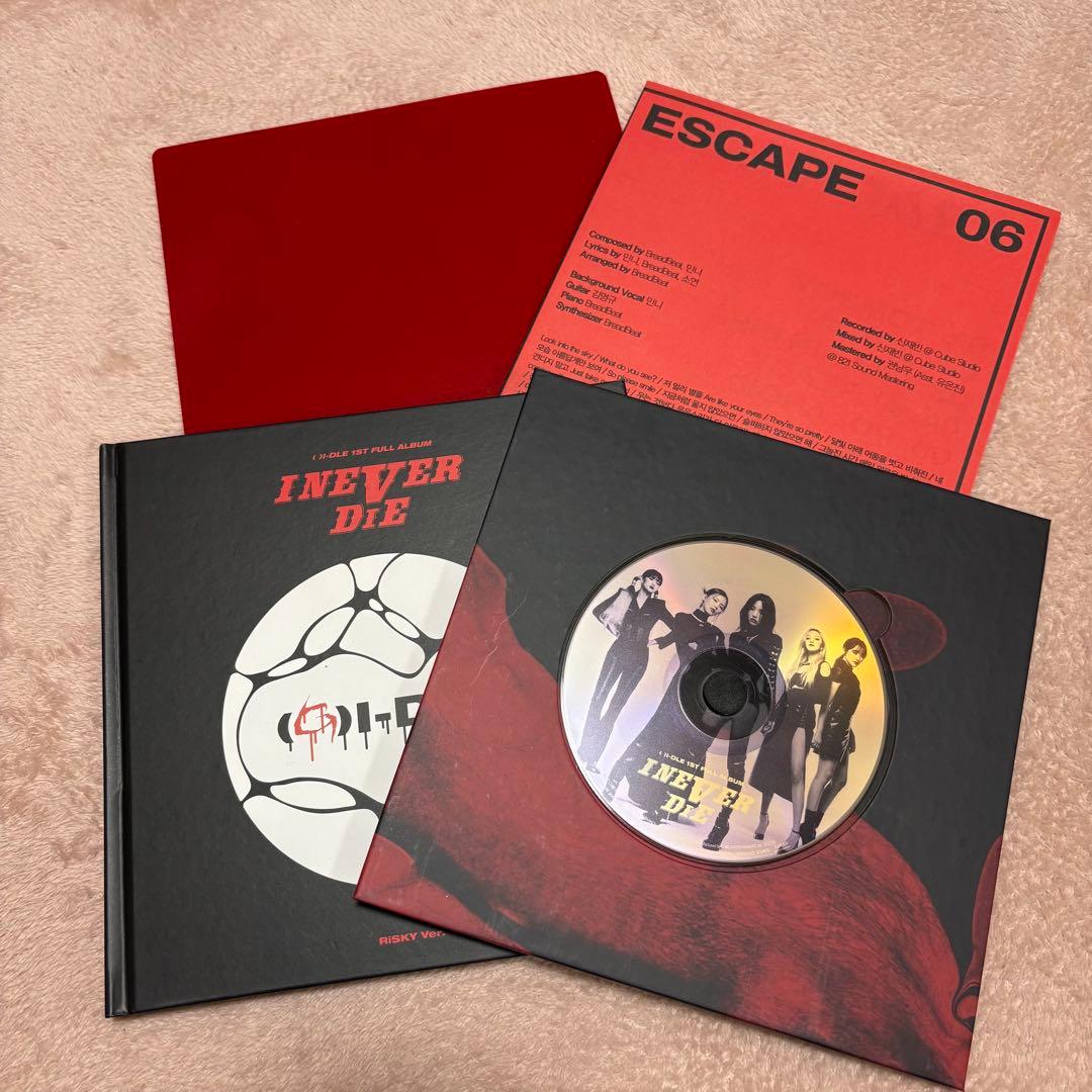 (G)I-DLE フルアルバム I NEVER DIE 3形態セット