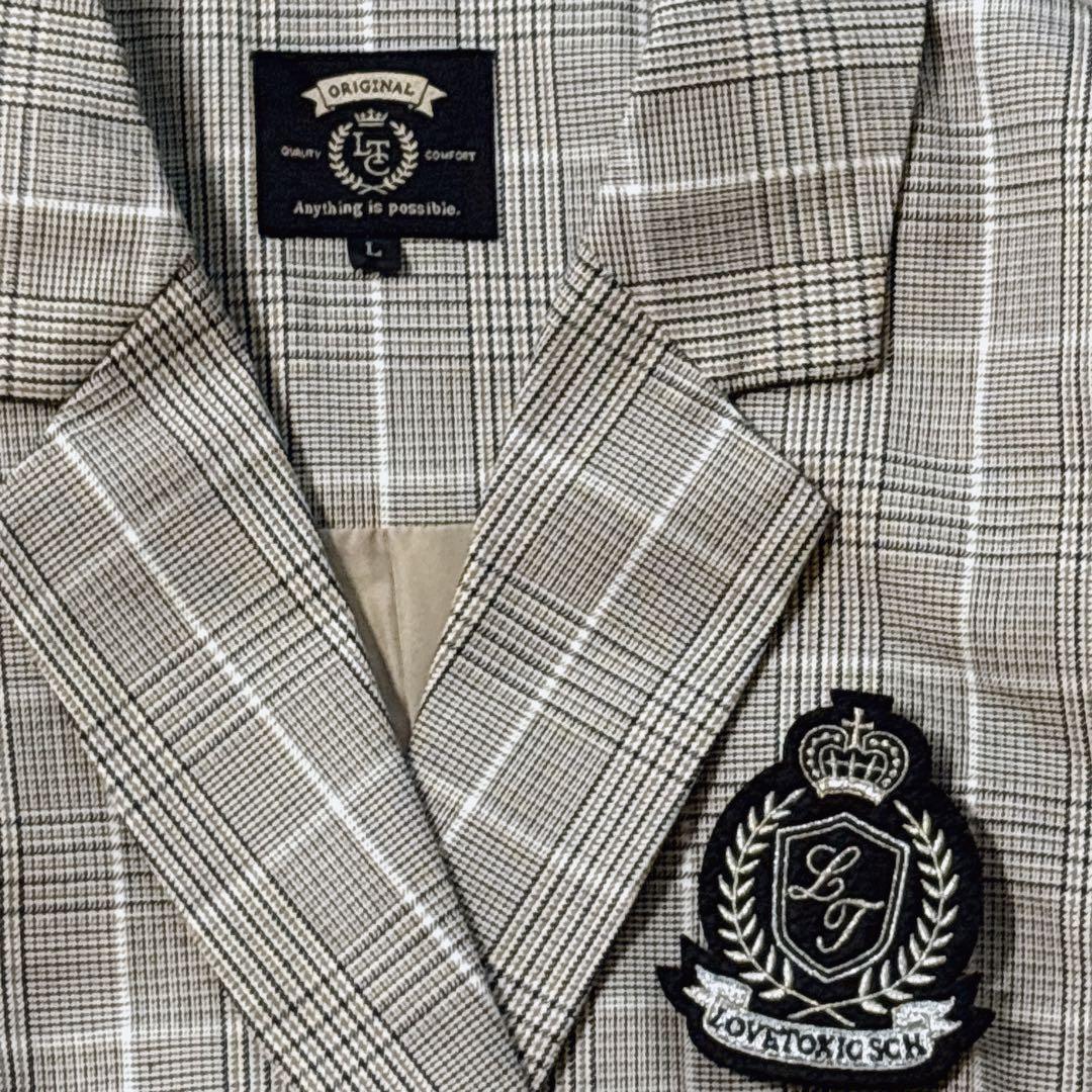 人気 美品 ラブトキシック 卒服 ベージュ セットアップ L 3点セット 女の子