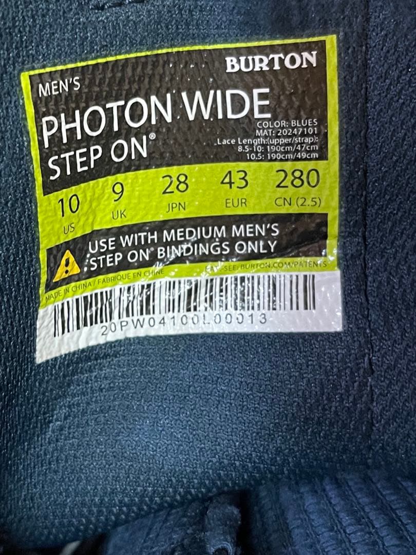 BURTONスノーボードブーツ メンズ28cm
