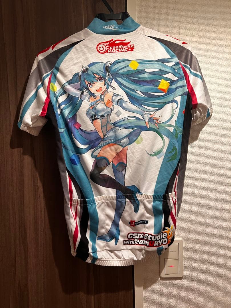 激レア！！ レーシングミク　初音ミク サイクルジャージ Mサイズ　上下セット！