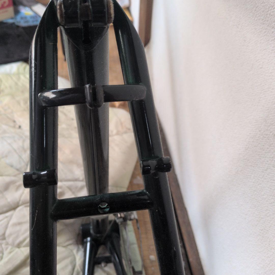 クロモリフレーム　バテッド　シートポスト　カンチブレーキ　ディレイラー付属