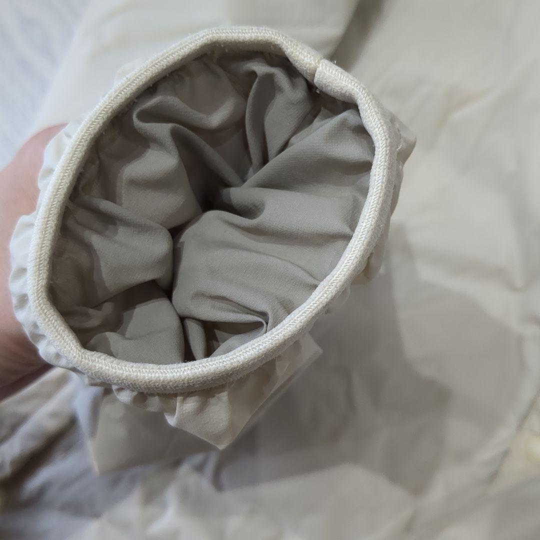 DANTON ノーカラージャケット XL ベージュ