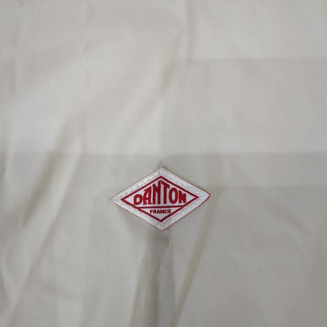 DANTON ノーカラージャケット XL ベージュ