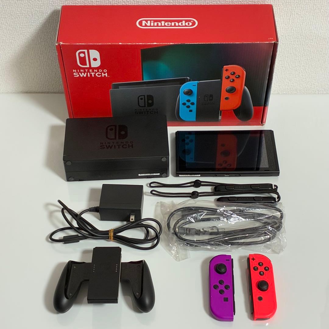 【初期化済/動作品】 Nintendo Switch バッテリー強化版