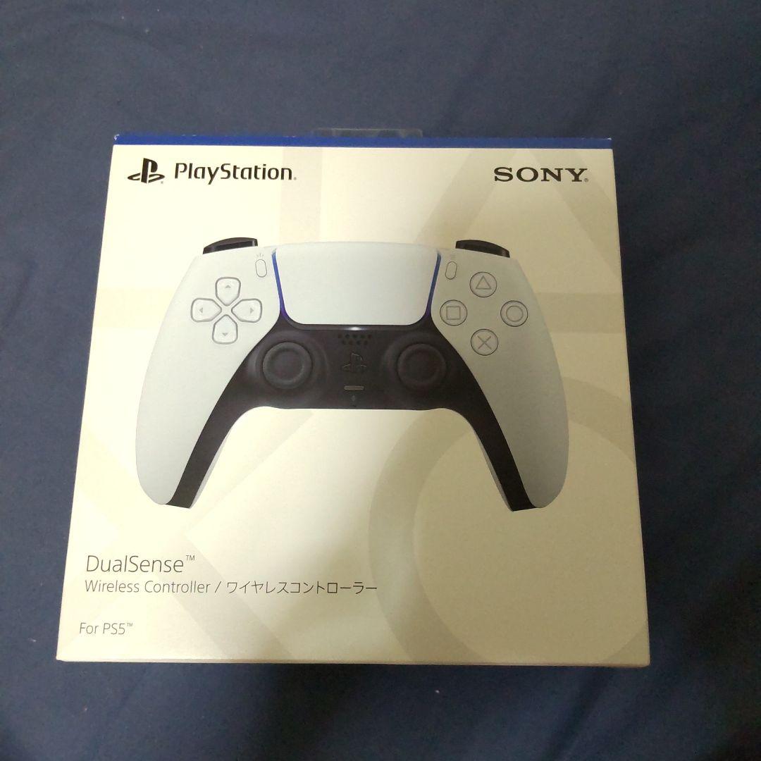 PS5 DualSenseワイヤレスコントローラ　ホワイト新品