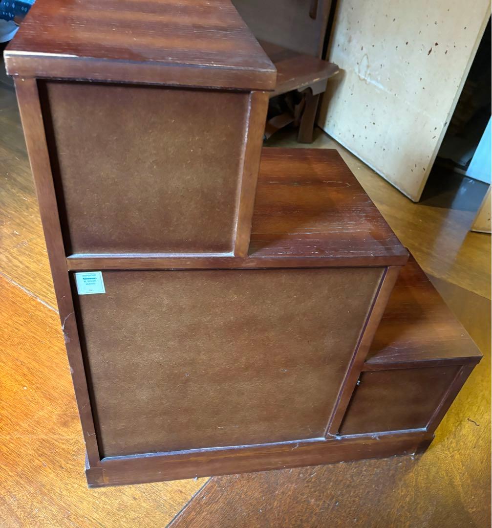 【引越しの為最終値下げ】アジアン 家具 木製収納キャビネット 和モダン