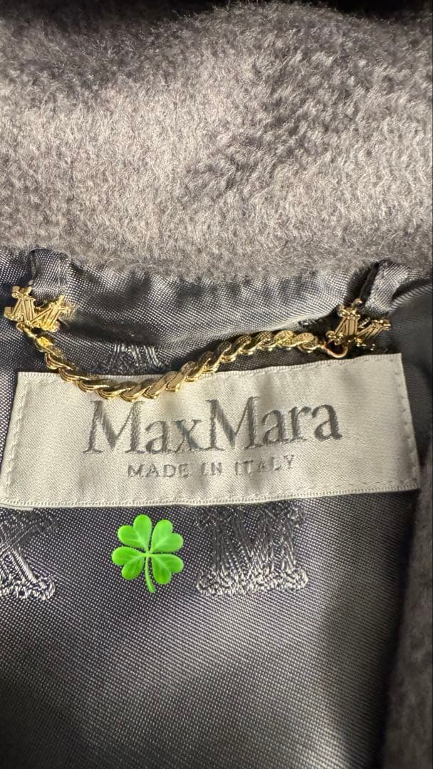 MaxMara マックスマーラ PETALO　 ポンチョ ケープ テディベア