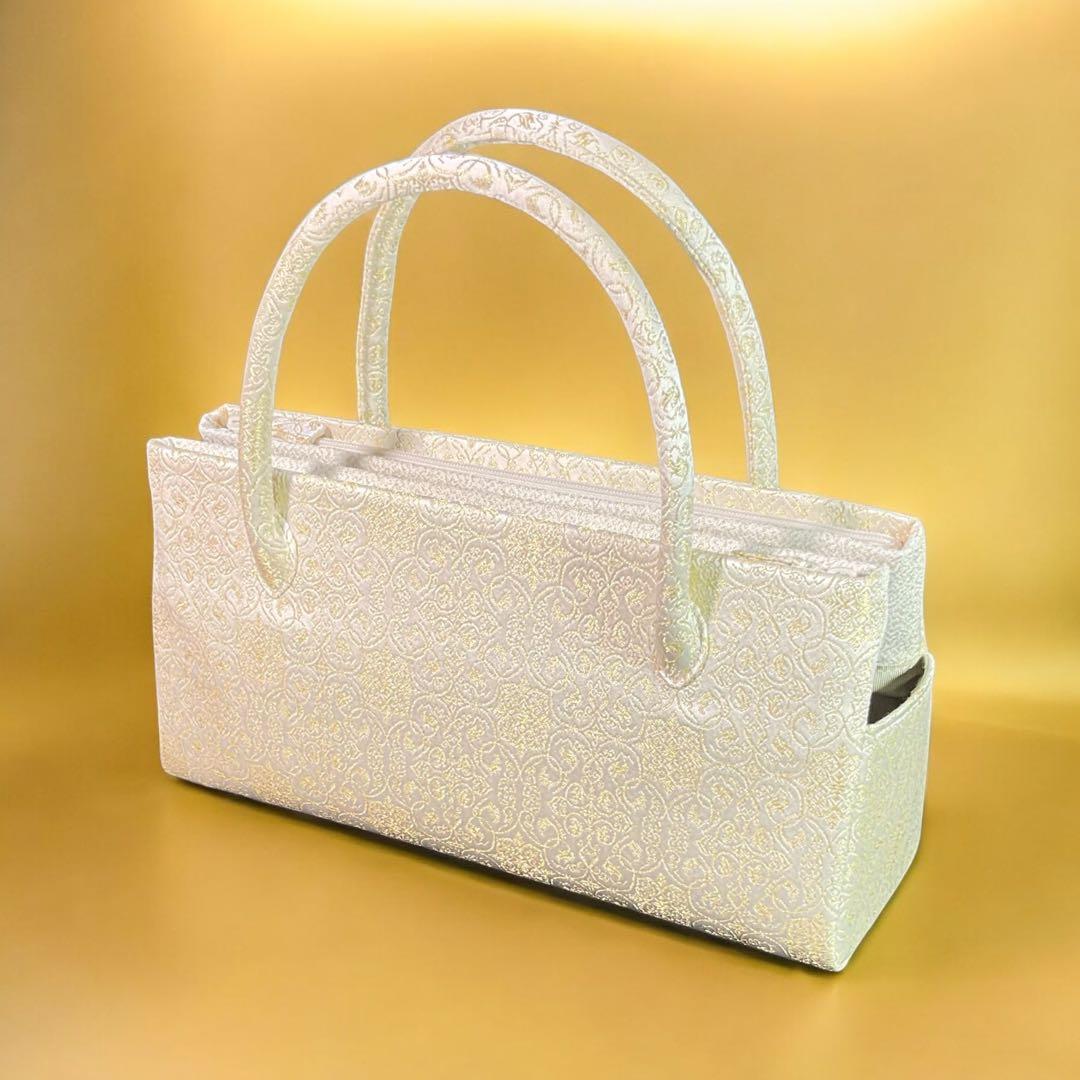 京都発　錦匠　龍村 フォーマル　利休 バック　葡萄唐草文錦⭐️【日本製】【新品】⭐️