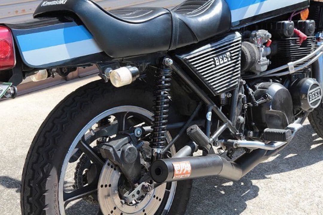 【239】細巻き 325mm 当時仕様 リア サスペンション 黒 × 黒