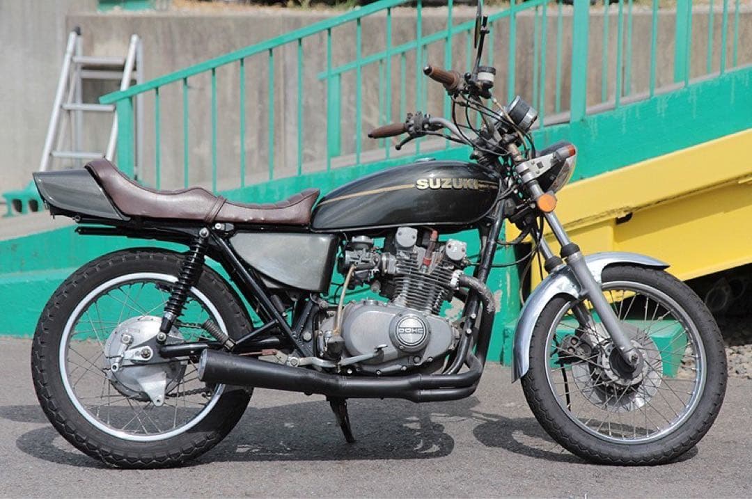 【239】細巻き 325mm 当時仕様 リア サスペンション 黒 × 黒