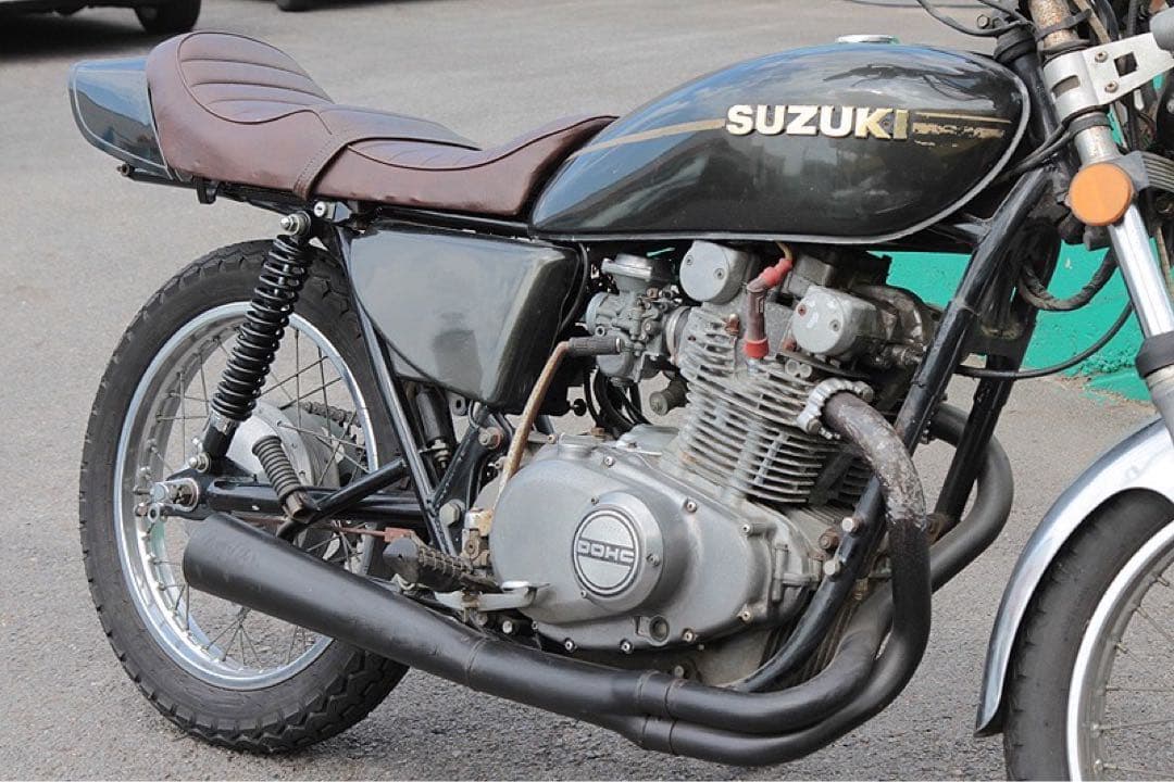 【239】細巻き 325mm 当時仕様 リア サスペンション 黒 × 黒