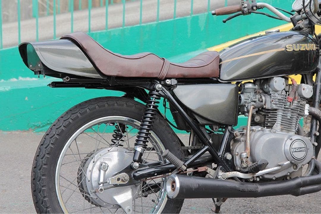 【239】細巻き 325mm 当時仕様 リア サスペンション 黒 × 黒