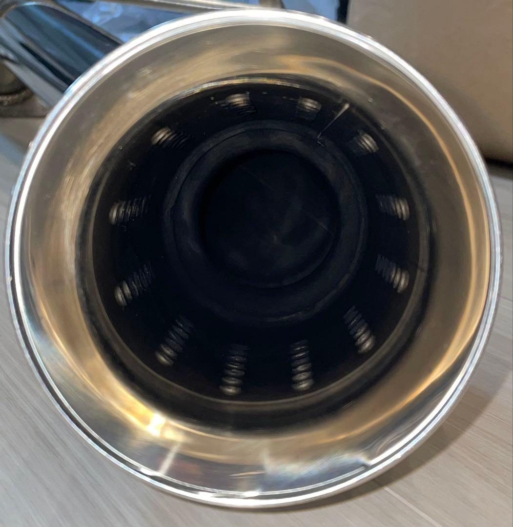 送料込み v37 スカイライン スリーキャッツ マフラー 100Φ ストレート