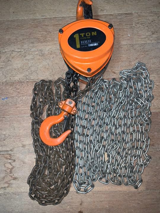 1トン　チェーンブロック