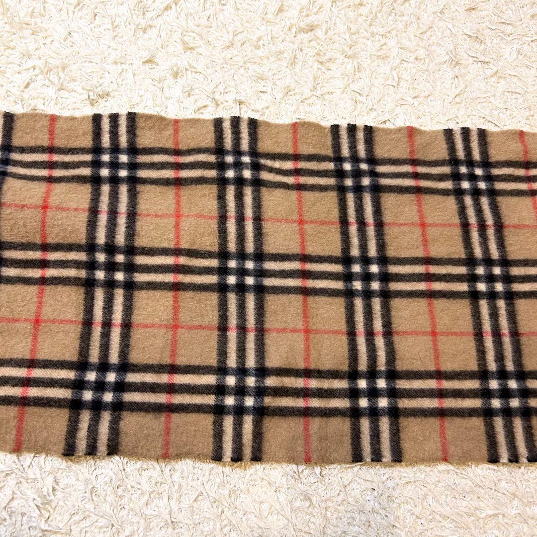 極美品✨️カシミヤ 100% BURBERRY ノバチェック マフラー ストール