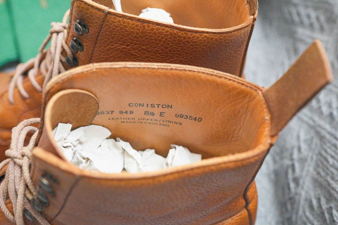 ★清潔&極艶　CROCKETT &JONES CONISTON 8ハーフ★