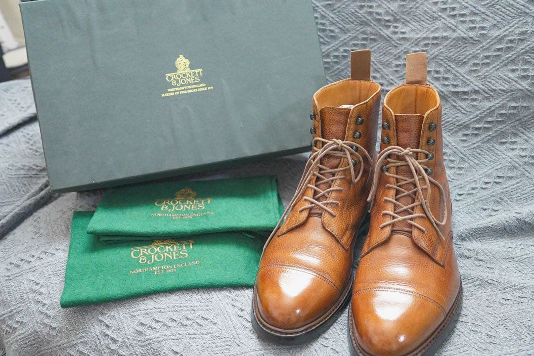 ★清潔&極艶　CROCKETT &JONES CONISTON 8ハーフ★
