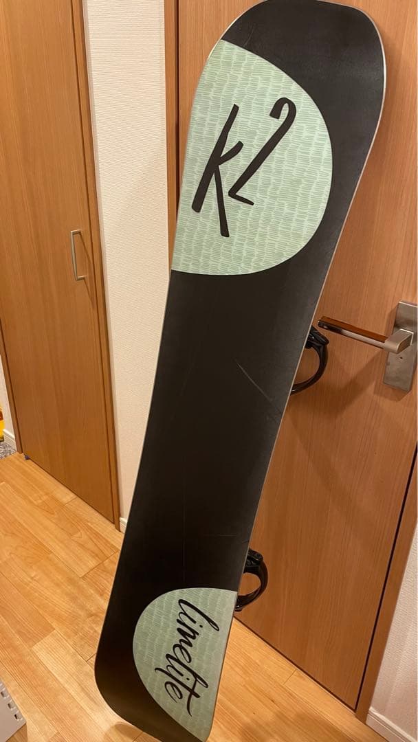 K2 スノーボード　板145cm(カバー、ビンディング付き)