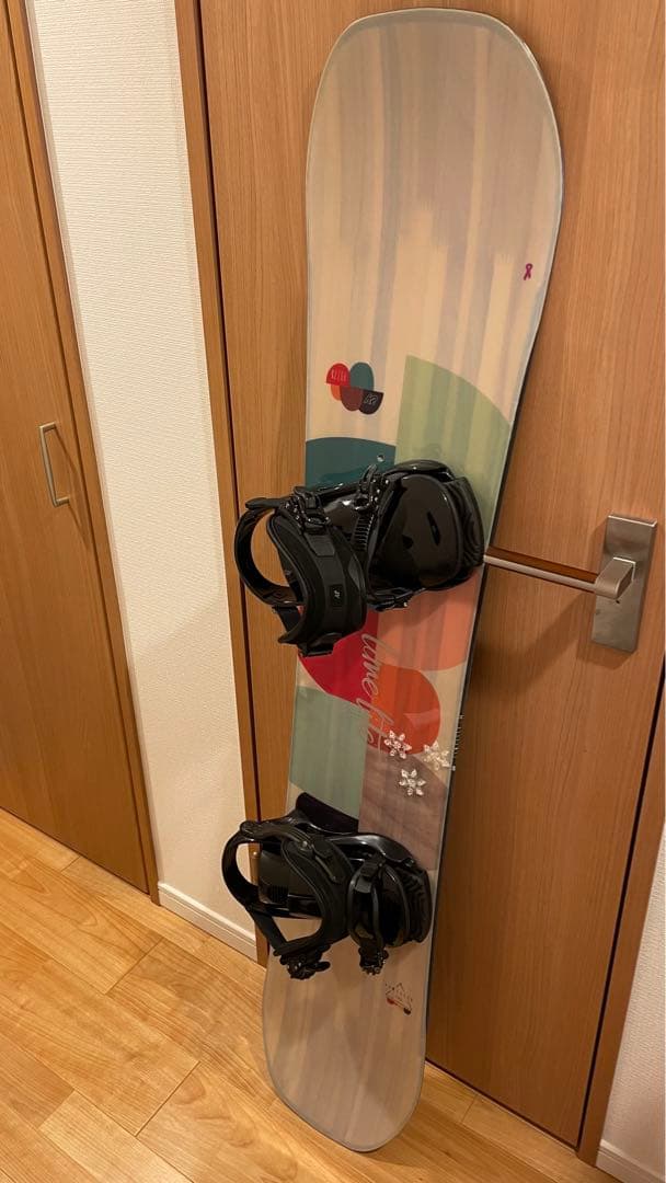 K2 スノーボード　板145cm(カバー、ビンディング付き)