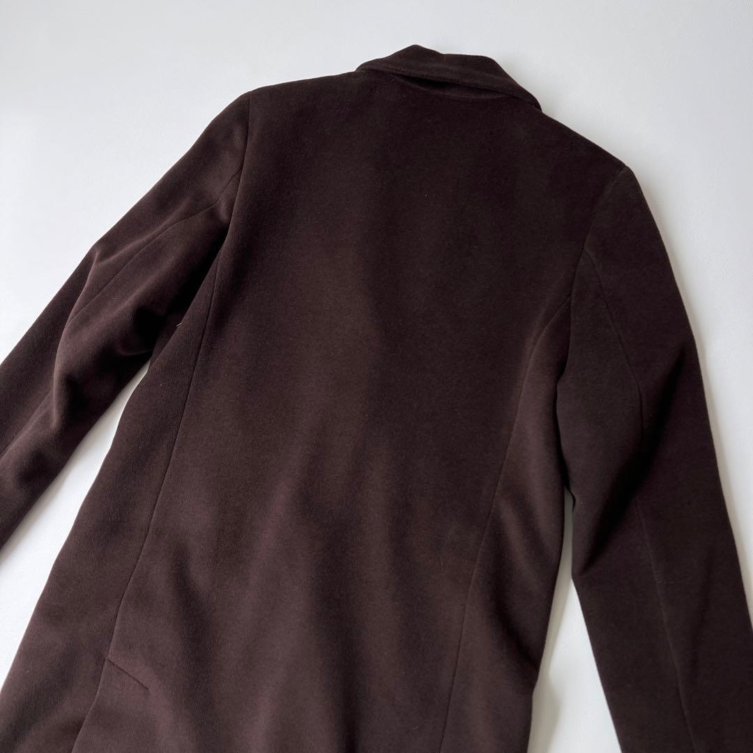 美品　agnes b. アニエスベー　ロングコート　チェスターコート　ウール